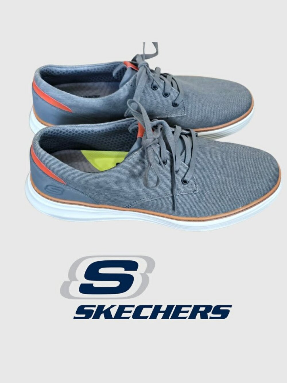 Skechers  Air Cool  Moreno Ederson Slip On Comfort Casual Sneakers Shoes Mens 12